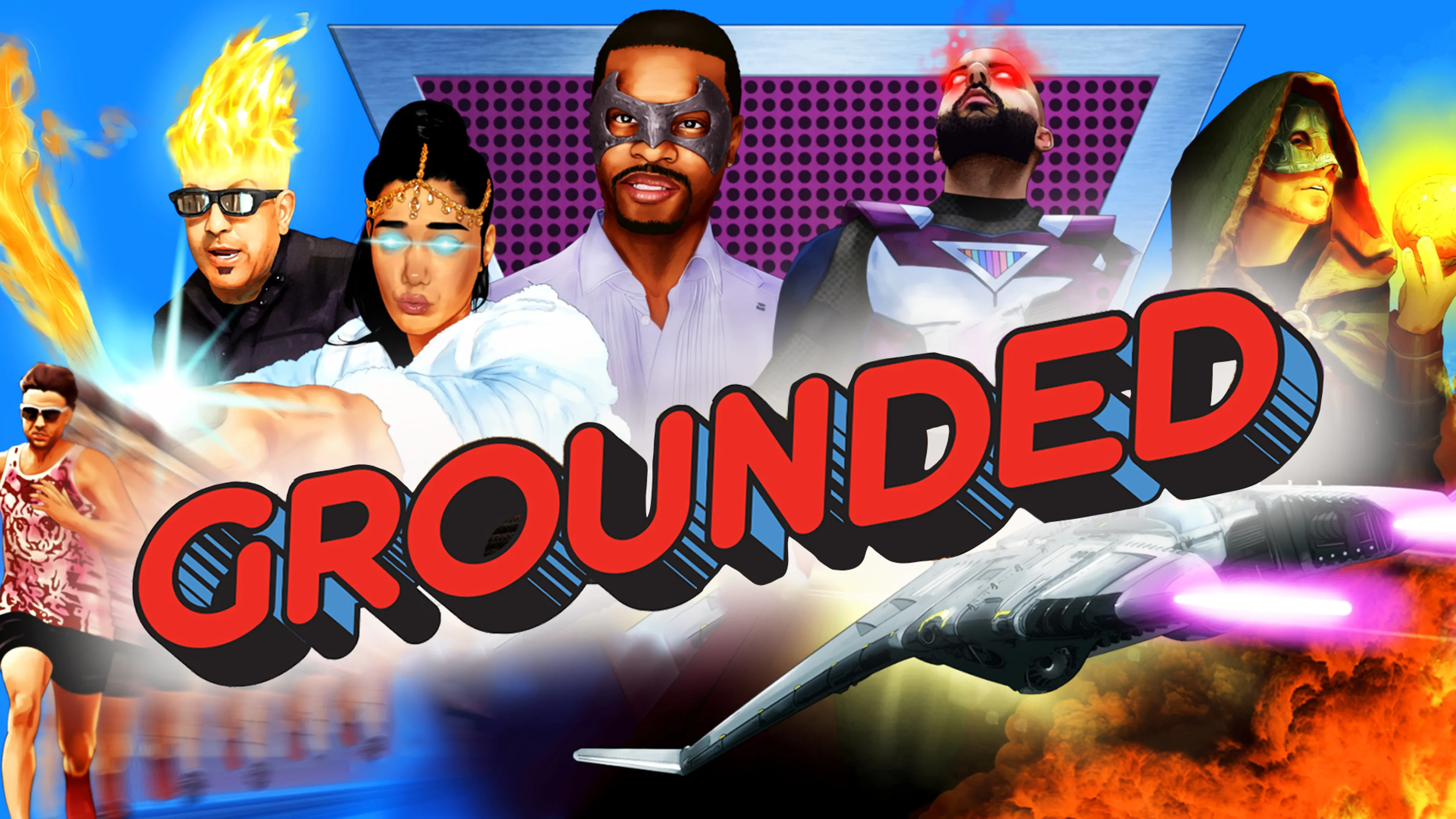 Grounded poster